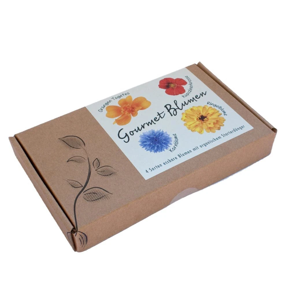 Blumensamen-Set Gourmet Blumen, Essbar, Bienenfreundlich, Dekorativ – Bild 2