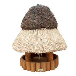 Kölle Reet Vogelhaus „Amrum“, Kiefer, 58 Cm Hoch, Braun