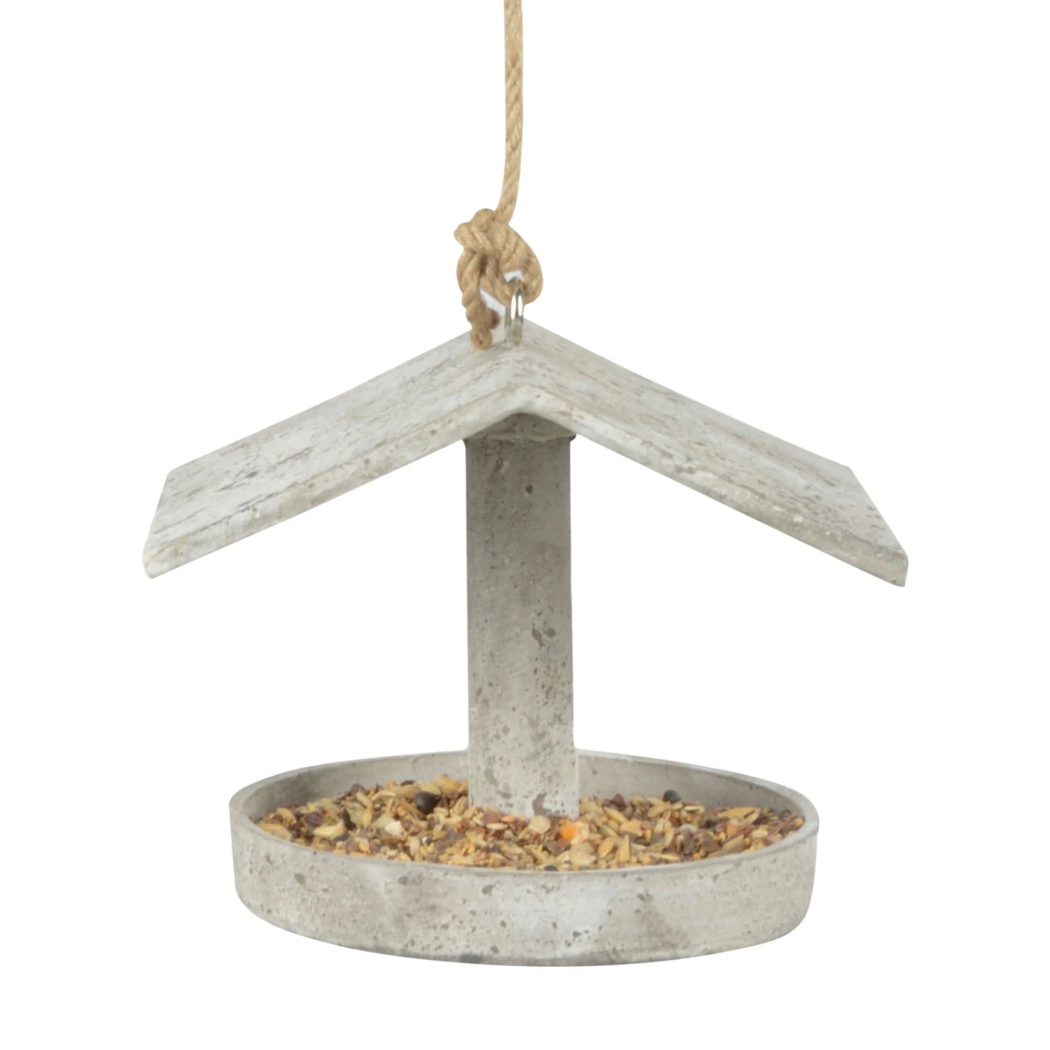 Futterhänger 'Aged Resin', Grau, Ca. 19 X 17 X 16 Cm – Bild 2