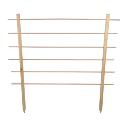 Holzspalier S, Kiefer, Buche, 100 X 2,9 X 100 Cm