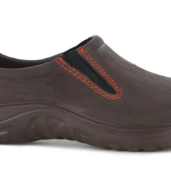 Gartenschuhe Derby, Braun