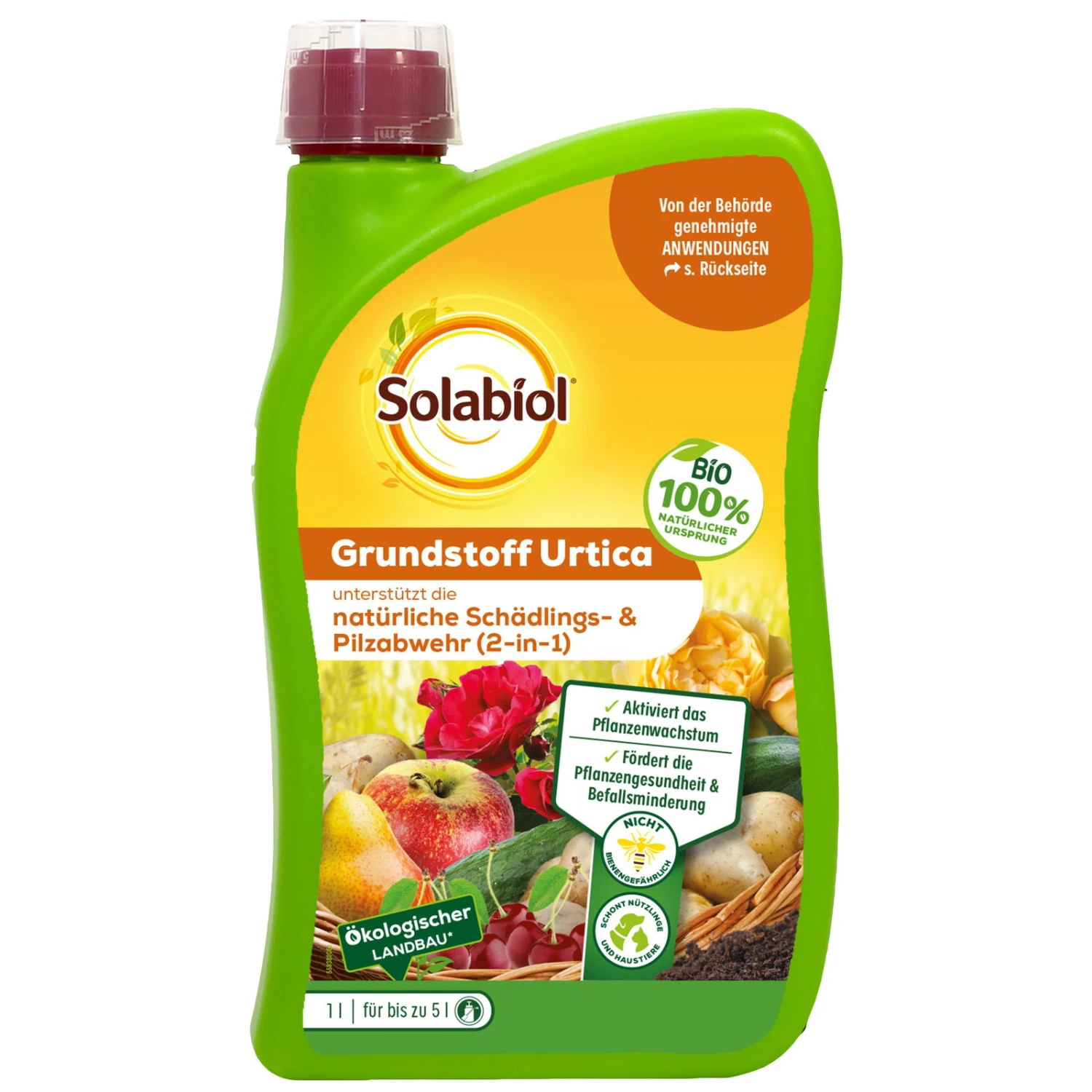 Solabiol Grundstoff Utrica, 1 Liter Konzentrat